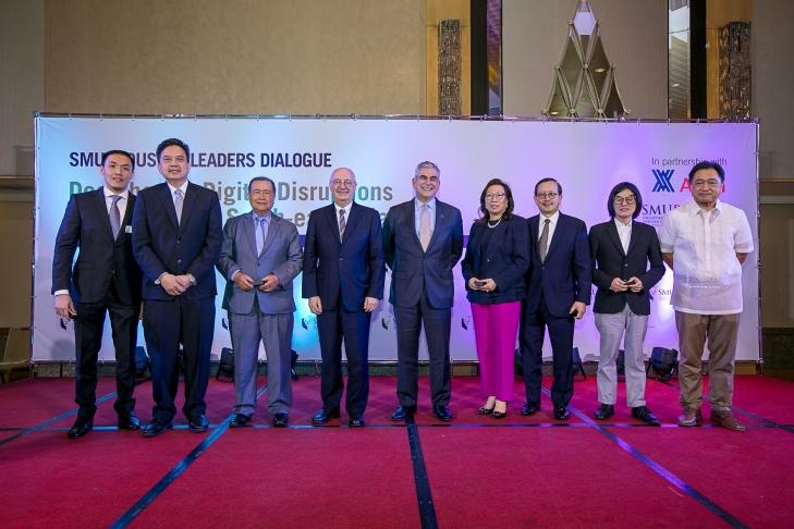 Launch of SMU International Advisory Council in Philippines & SMU-Ayala Industry Leaders Dialogue